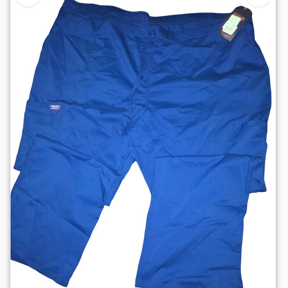 4XL Cherokee blue scrub pants